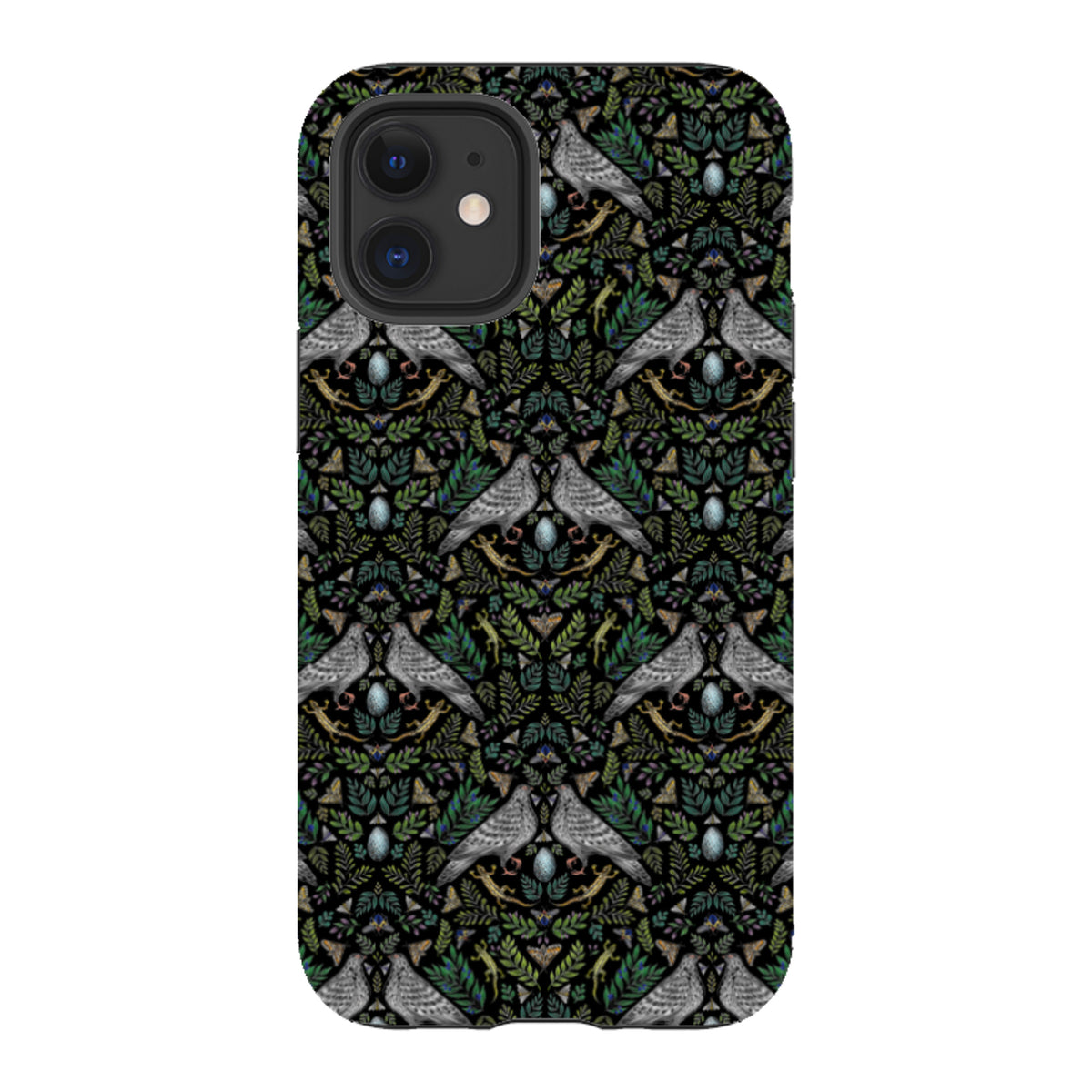 iPhone Tough Case - Dove Pattern By Catherine Rowe