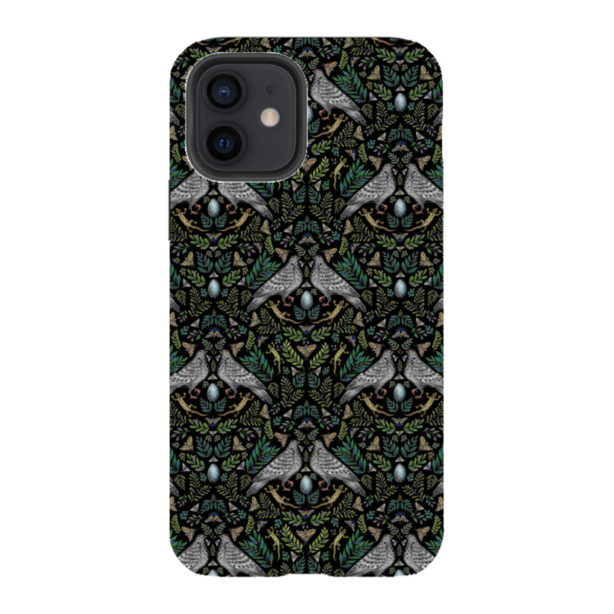 iPhone Tough Case - Dove Pattern By Catherine Rowe