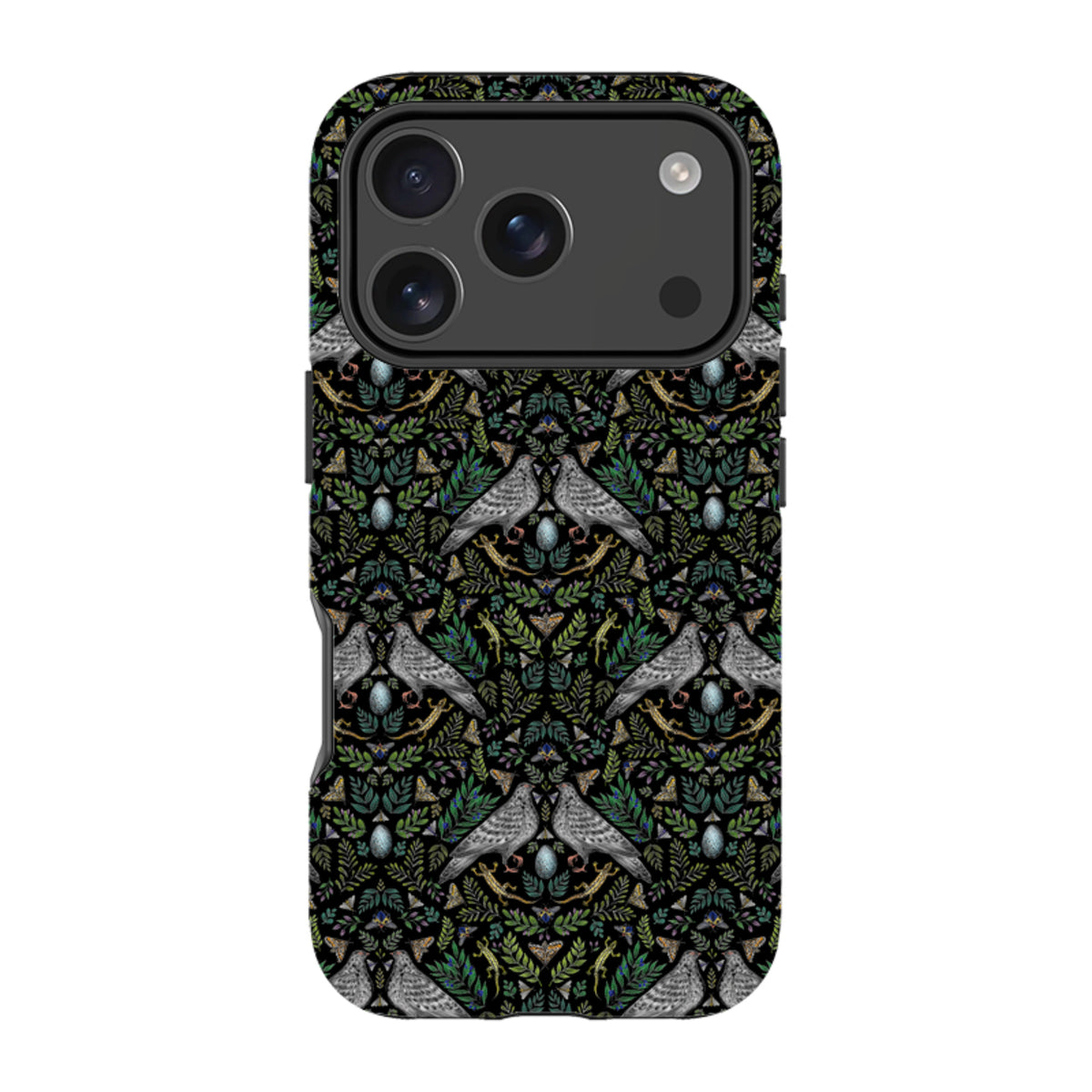 iPhone Tough Case - Dove Pattern By Catherine Rowe