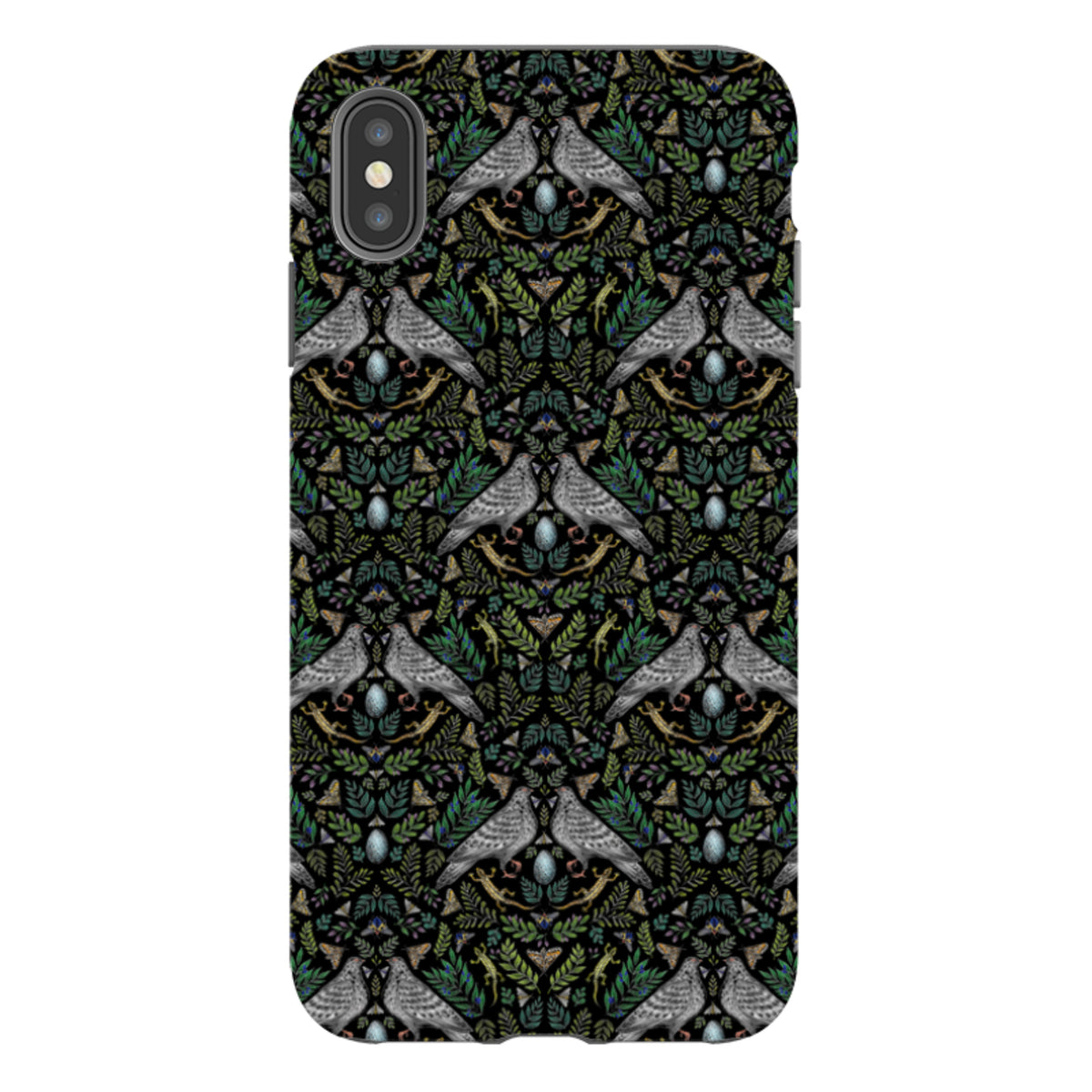 iPhone Tough Case - Dove Pattern By Catherine Rowe