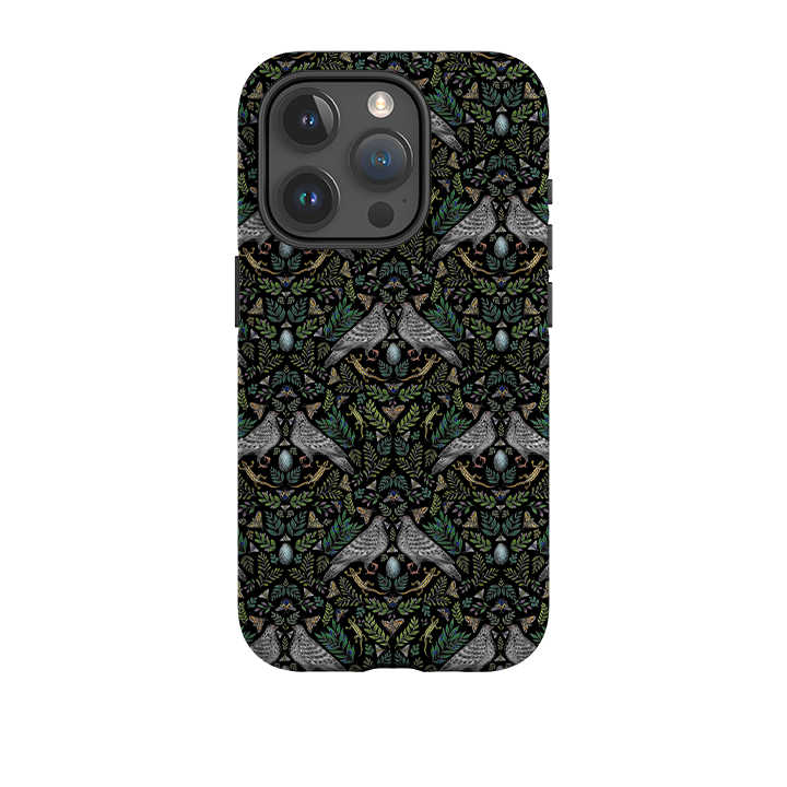 iPhone Tough Case - Dove Pattern By Catherine Rowe