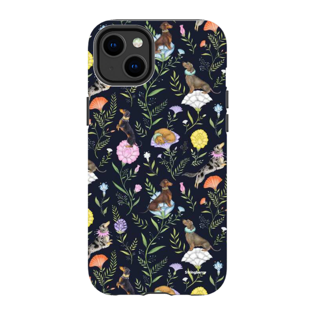 iPhone Tough Case - Doxy Day Afternoon Marine By Catherine Rowe