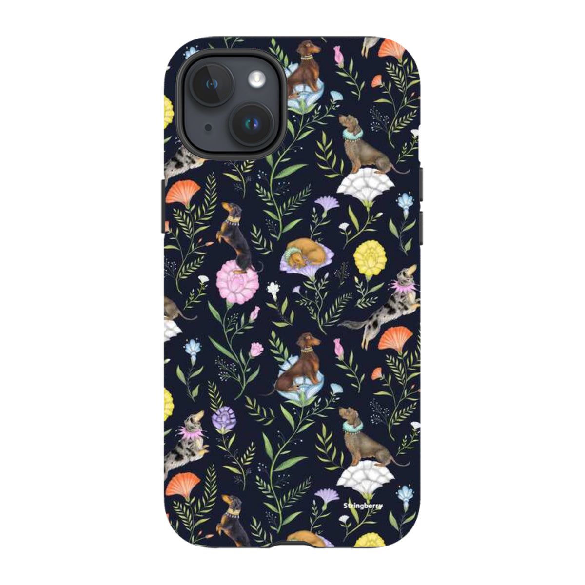iPhone Tough Case - Doxy Day Afternoon Marine By Catherine Rowe