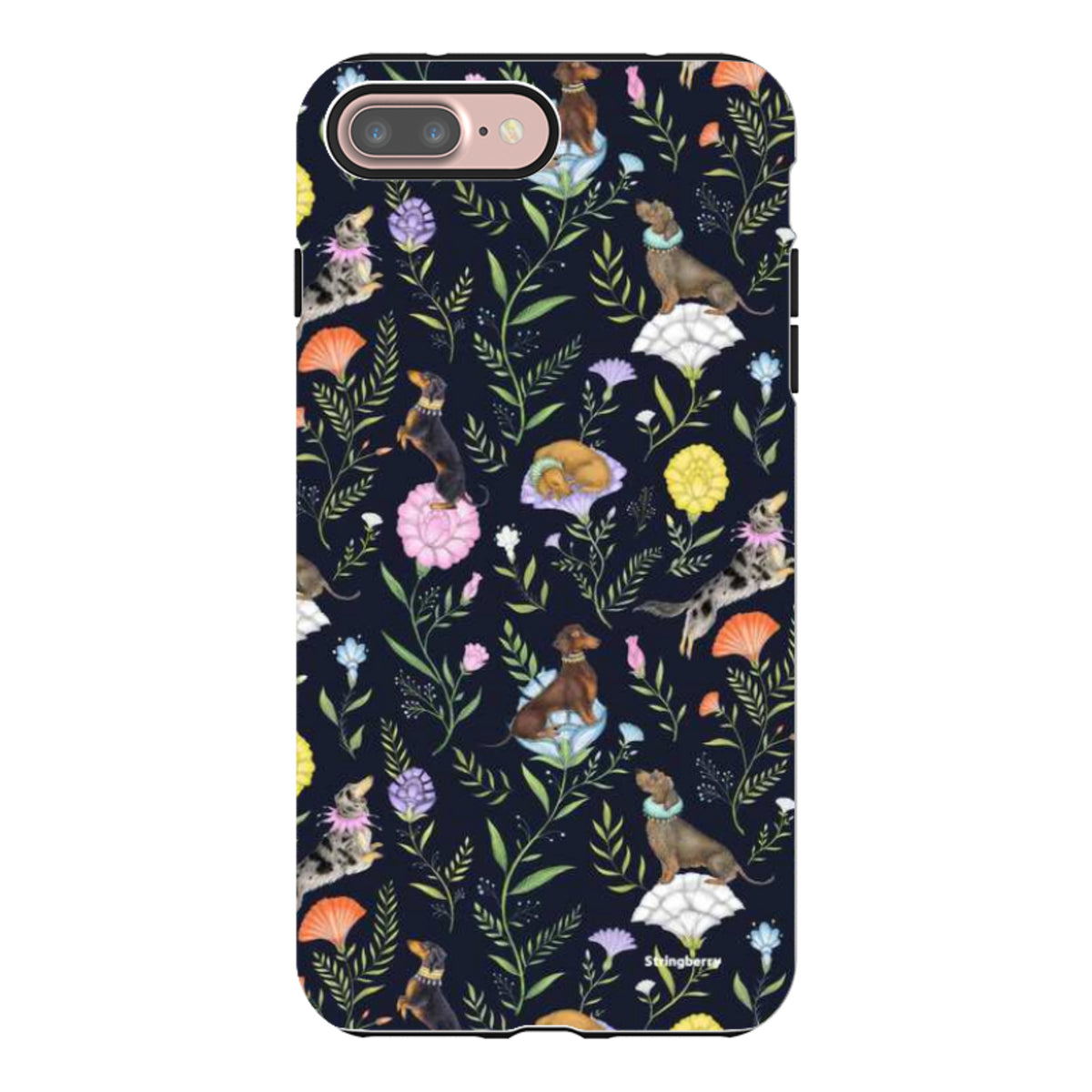 iPhone Tough Case - Doxy Day Afternoon Marine By Catherine Rowe