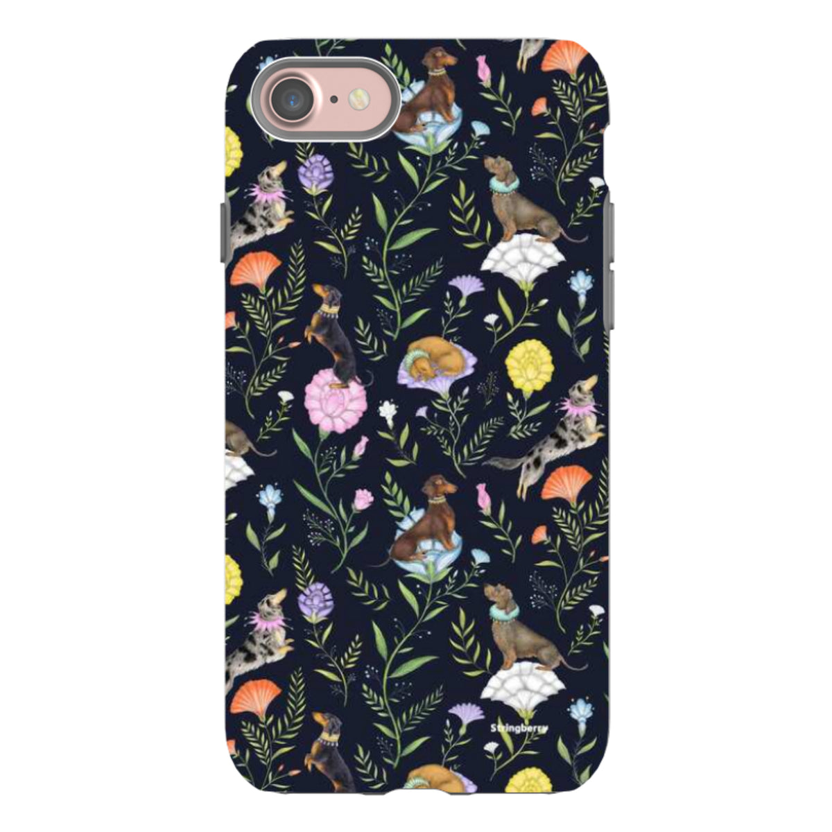 iPhone Tough Case - Doxy Day Afternoon Marine By Catherine Rowe