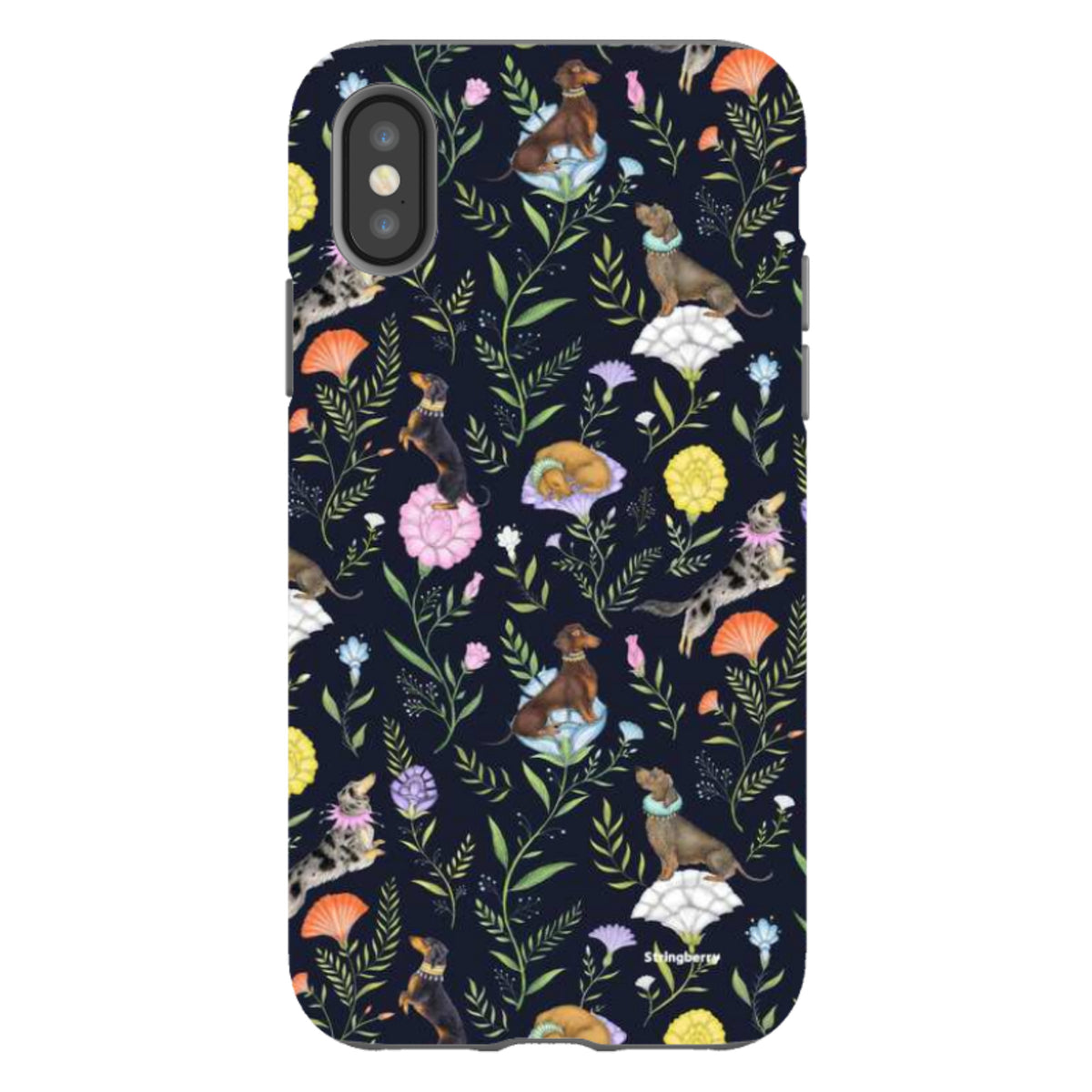 iPhone Tough Case - Doxy Day Afternoon Marine By Catherine Rowe