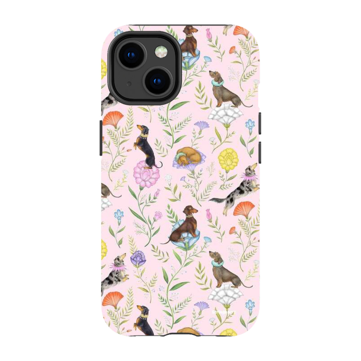 iPhone Tough Case - Doxy Day Afternoon Petal By Catherine Rowe