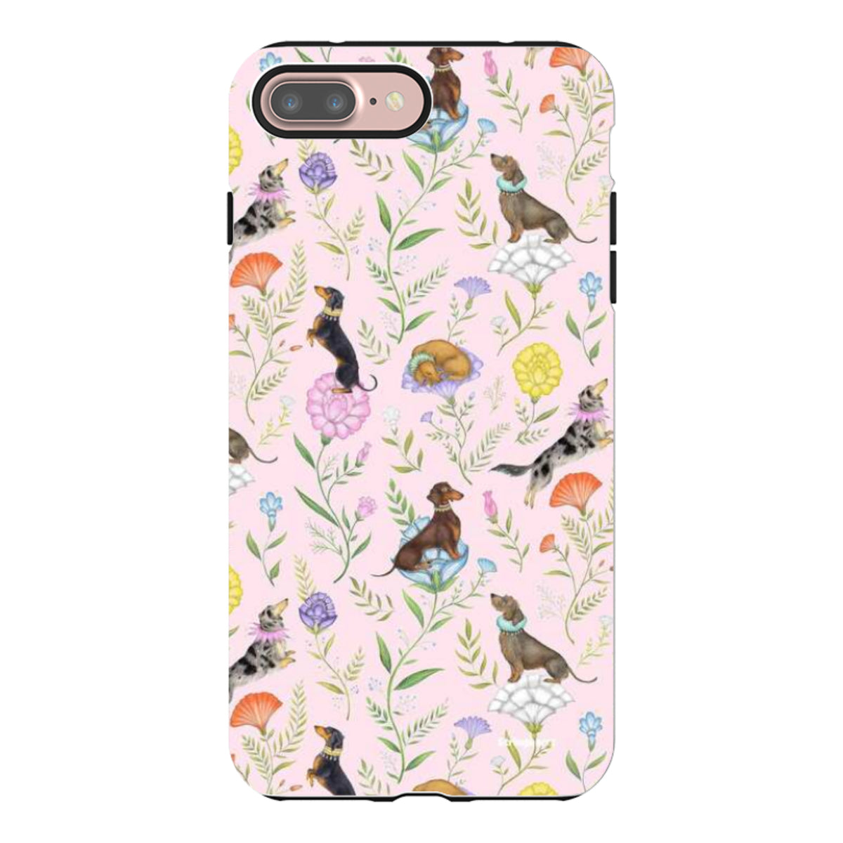iPhone Tough Case - Doxy Day Afternoon Petal By Catherine Rowe