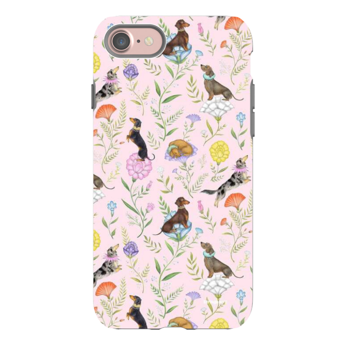iPhone Tough Case - Doxy Day Afternoon Petal By Catherine Rowe