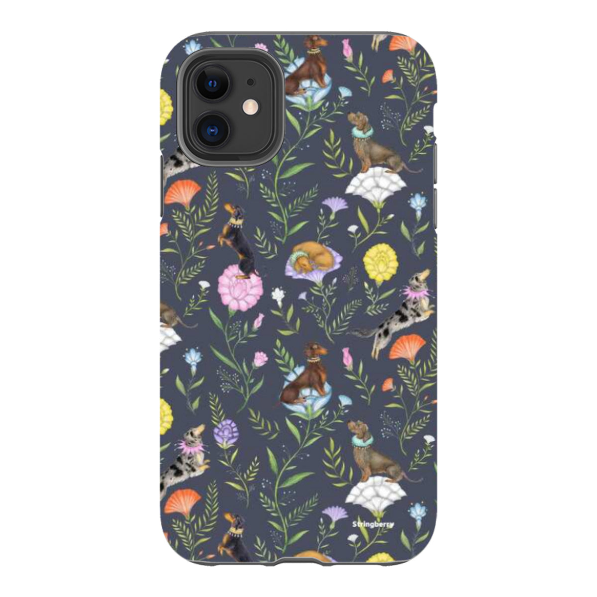 iPhone Tough Case - Doxy Day Afternoon Slate By Catherine Rowe