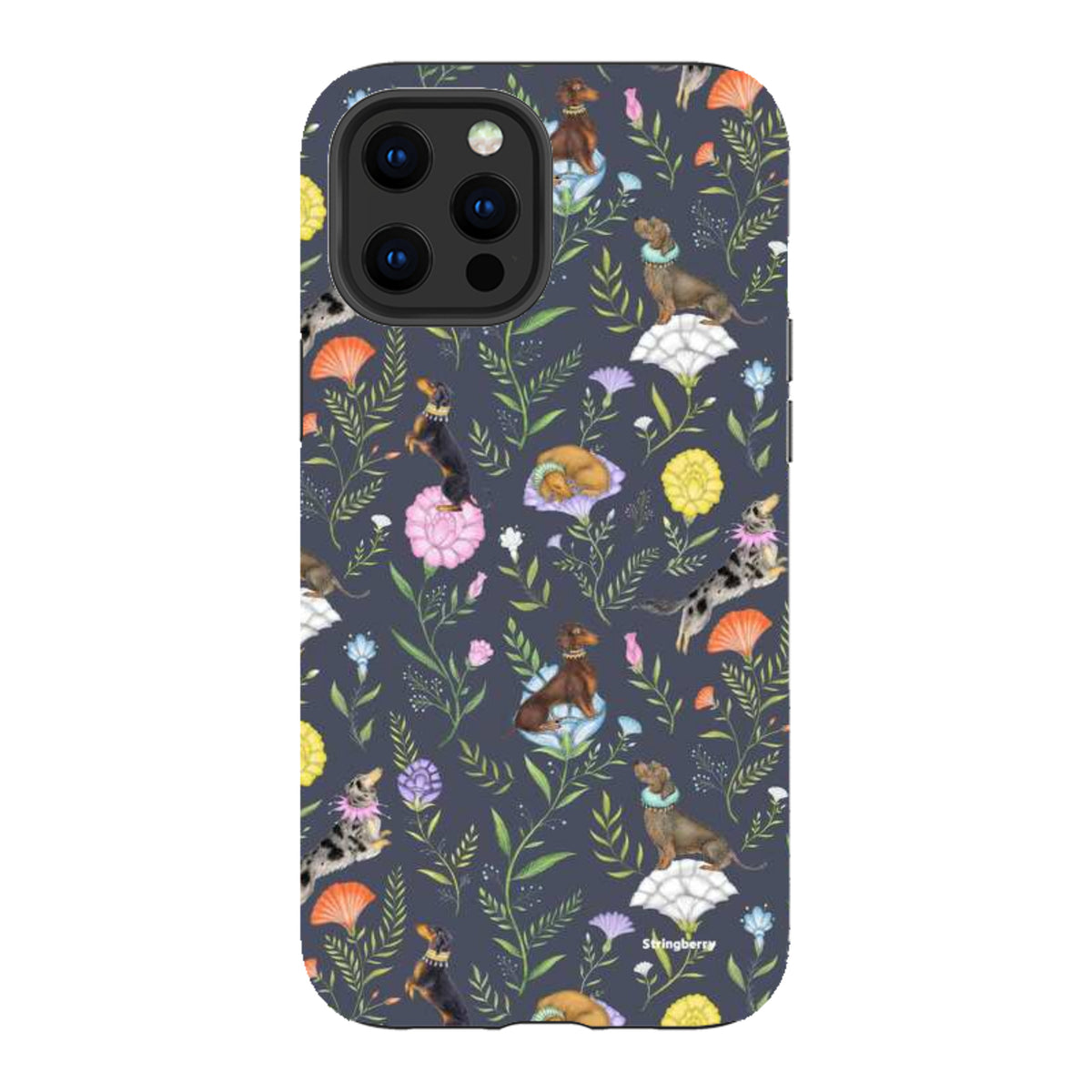 iPhone Tough Case - Doxy Day Afternoon Slate By Catherine Rowe
