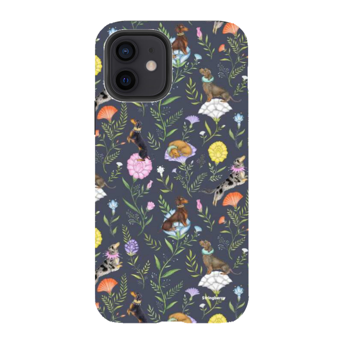 iPhone Tough Case - Doxy Day Afternoon Slate By Catherine Rowe