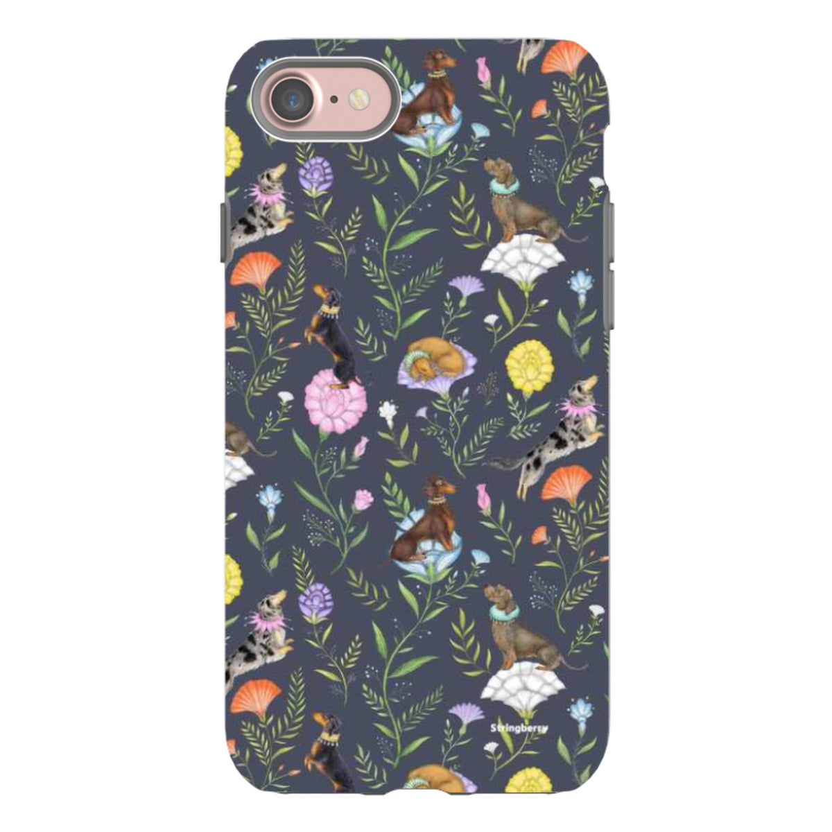iPhone Tough Case - Doxy Day Afternoon Slate By Catherine Rowe
