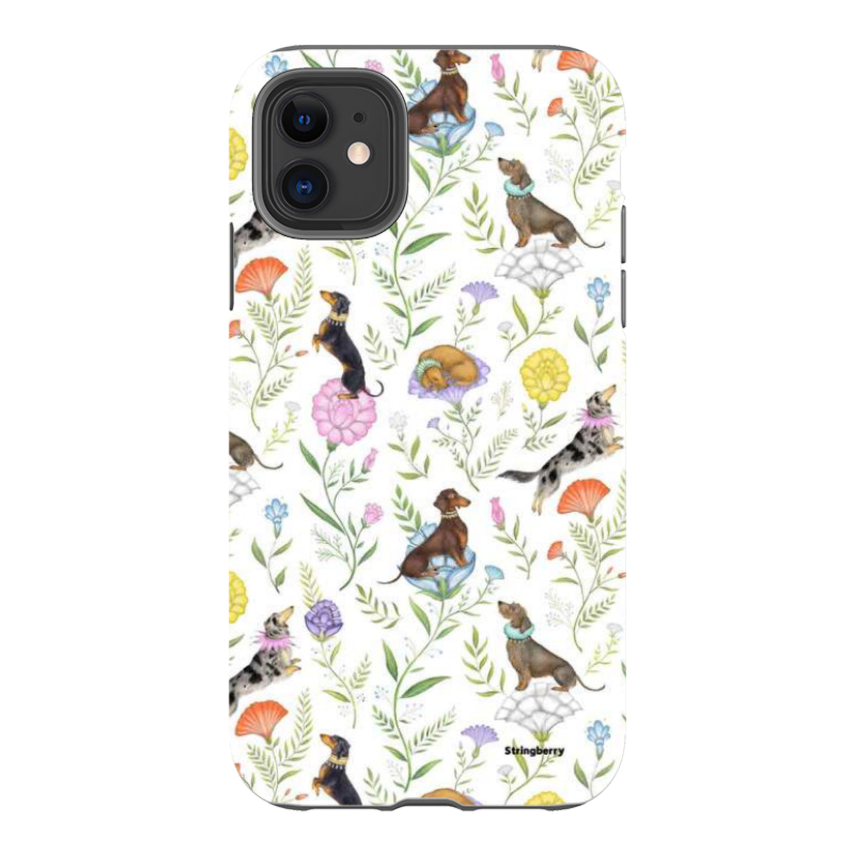 iPhone Tough Case - Doxy Day Afternoon White By Catherine Rowe