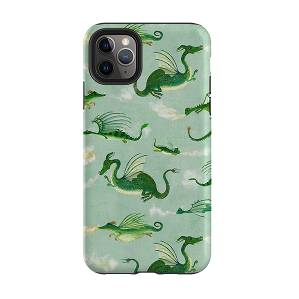 iPhone Tough Case - Dragons By Katherine Quinn