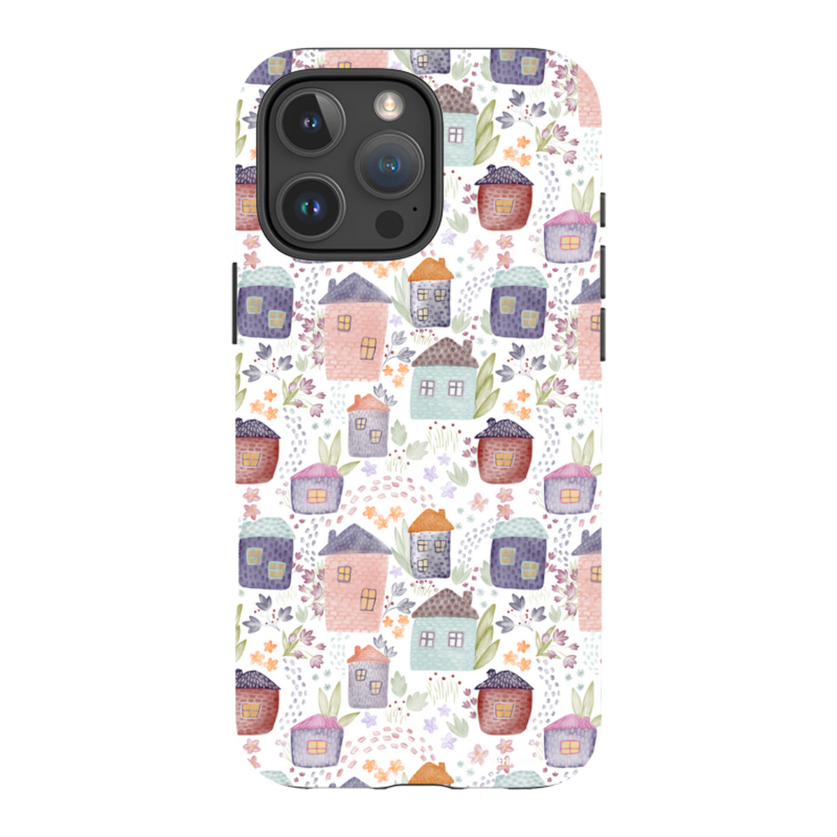 iPhone Tough Case - Dream Houses II