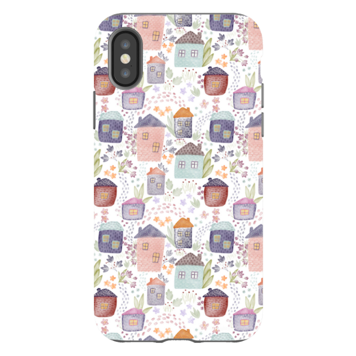 iPhone Tough Case - Dream Houses II