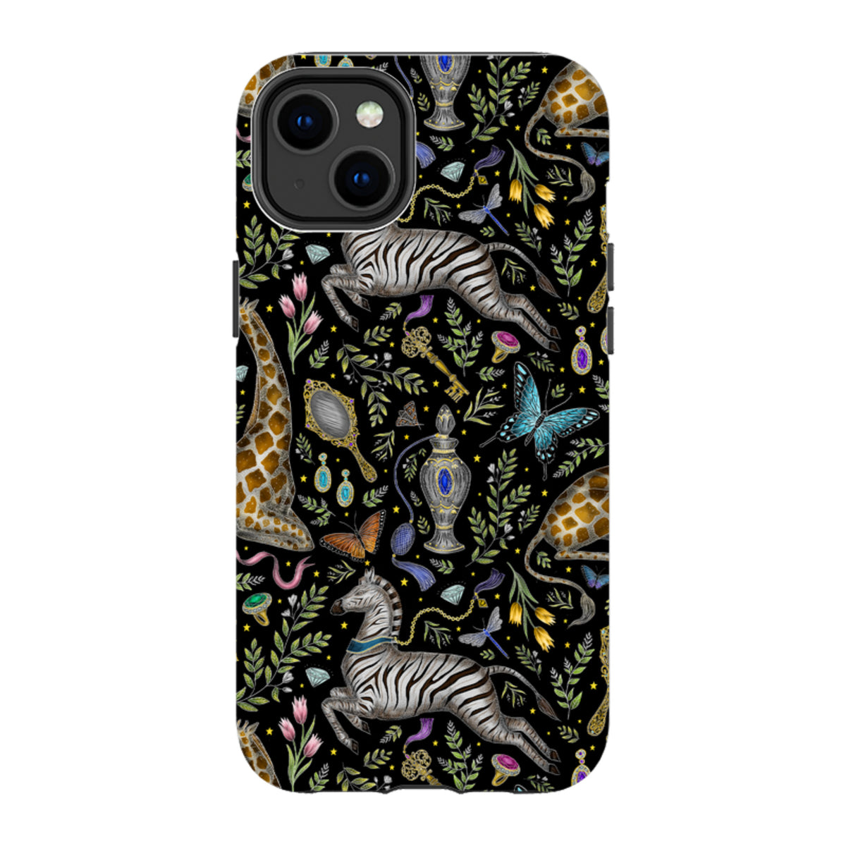 iPhone Tough Case - Dressing Table Black By Catherine Rowe