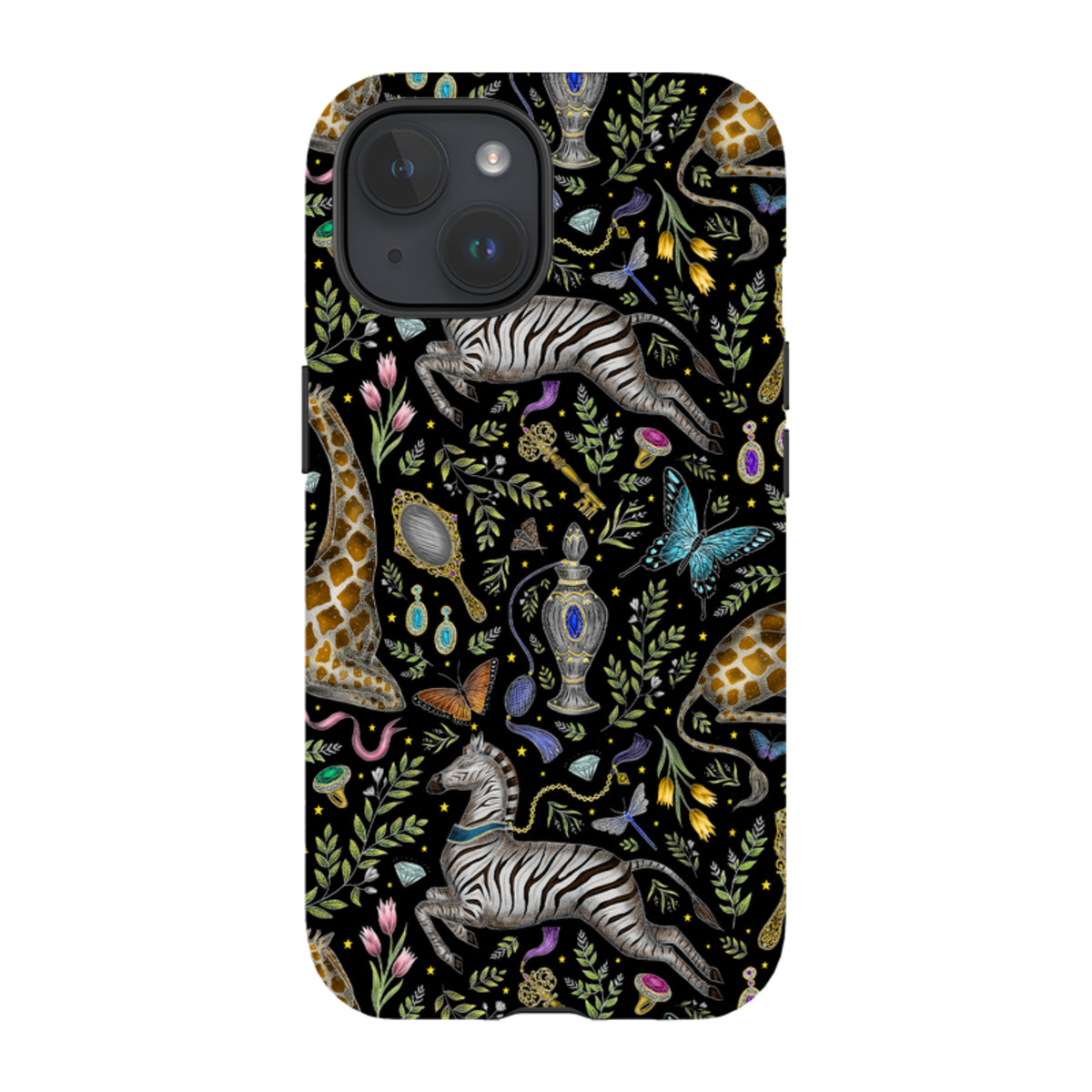 iPhone Tough Case - Dressing Table Black By Catherine Rowe