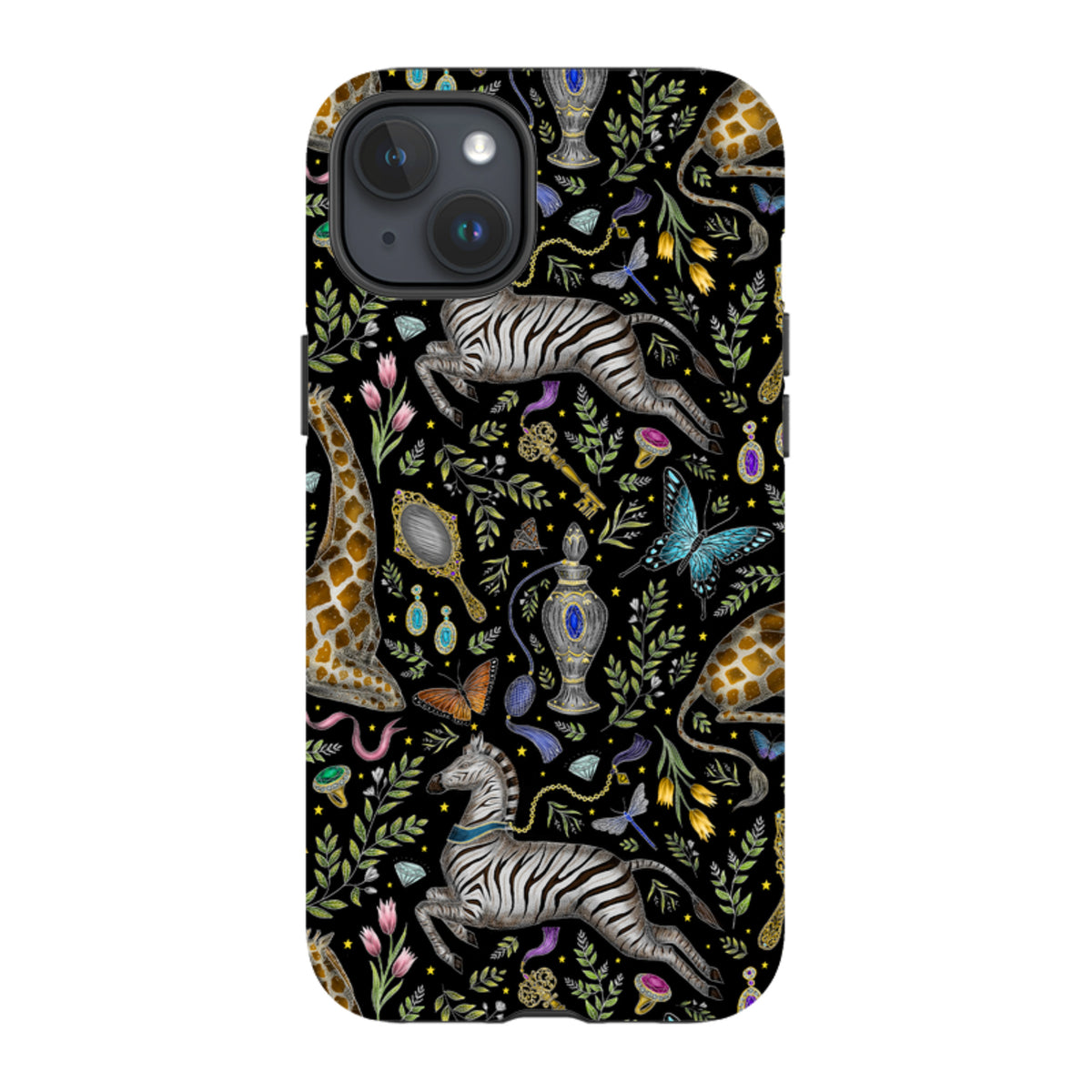 iPhone Tough Case - Dressing Table Black By Catherine Rowe