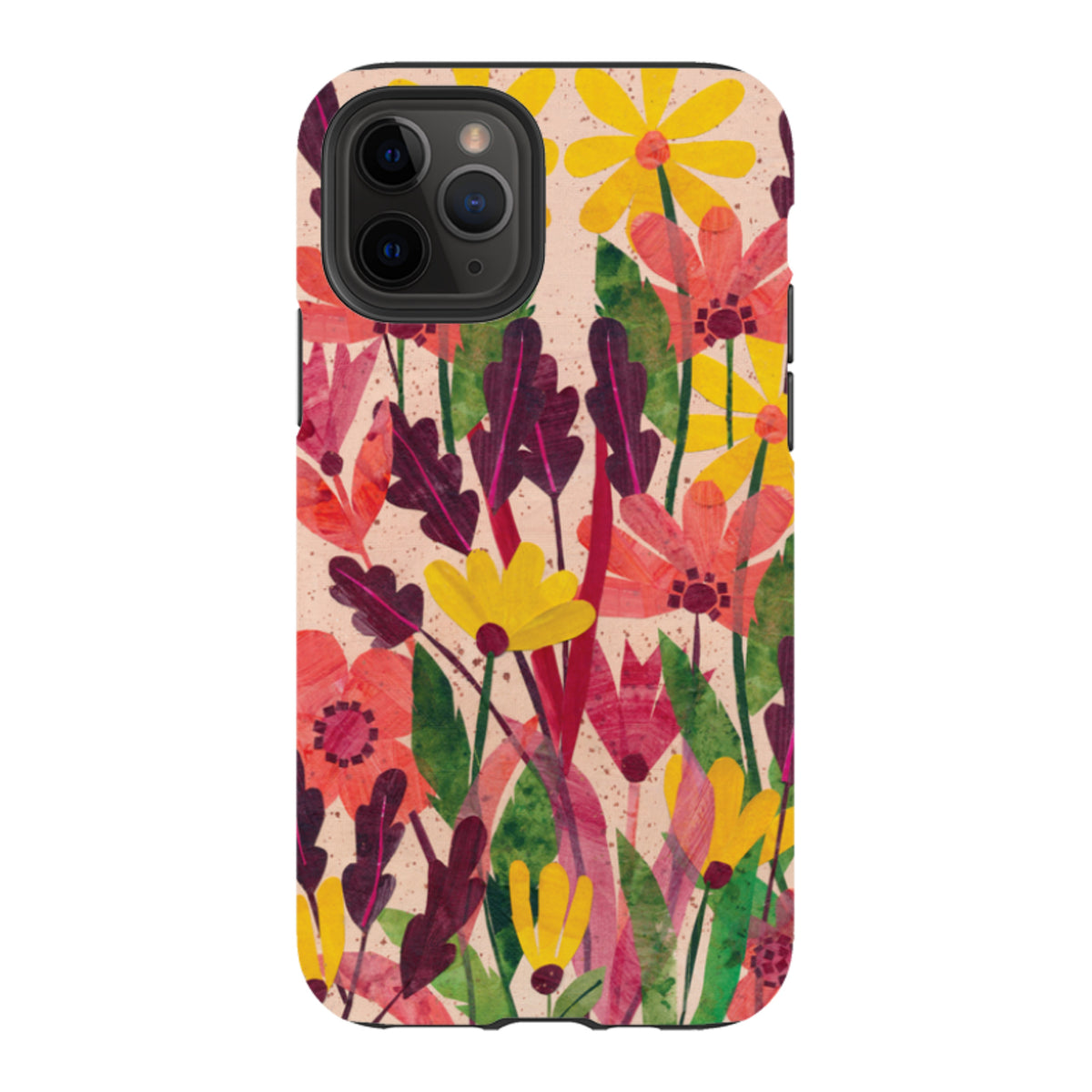 iPhone Tough Case - Dried Flowers By Tracey English