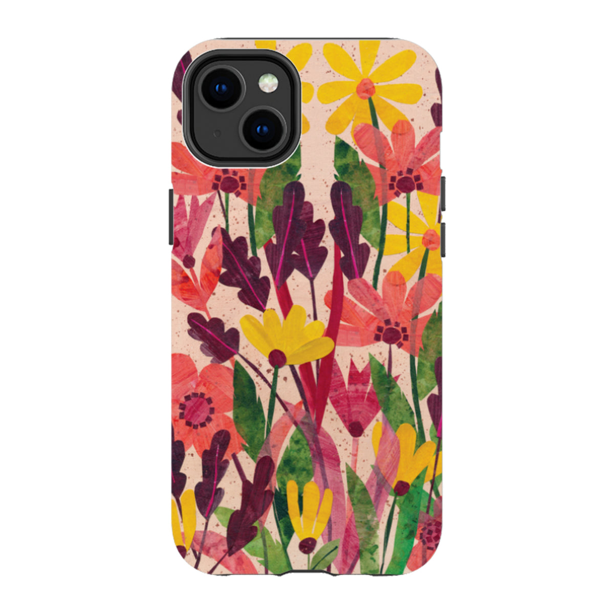 iPhone Tough Case - Dried Flowers By Tracey English