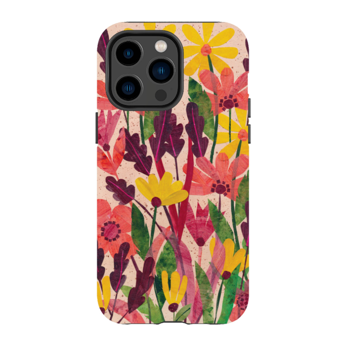 iPhone Tough Case - Dried Flowers By Tracey English