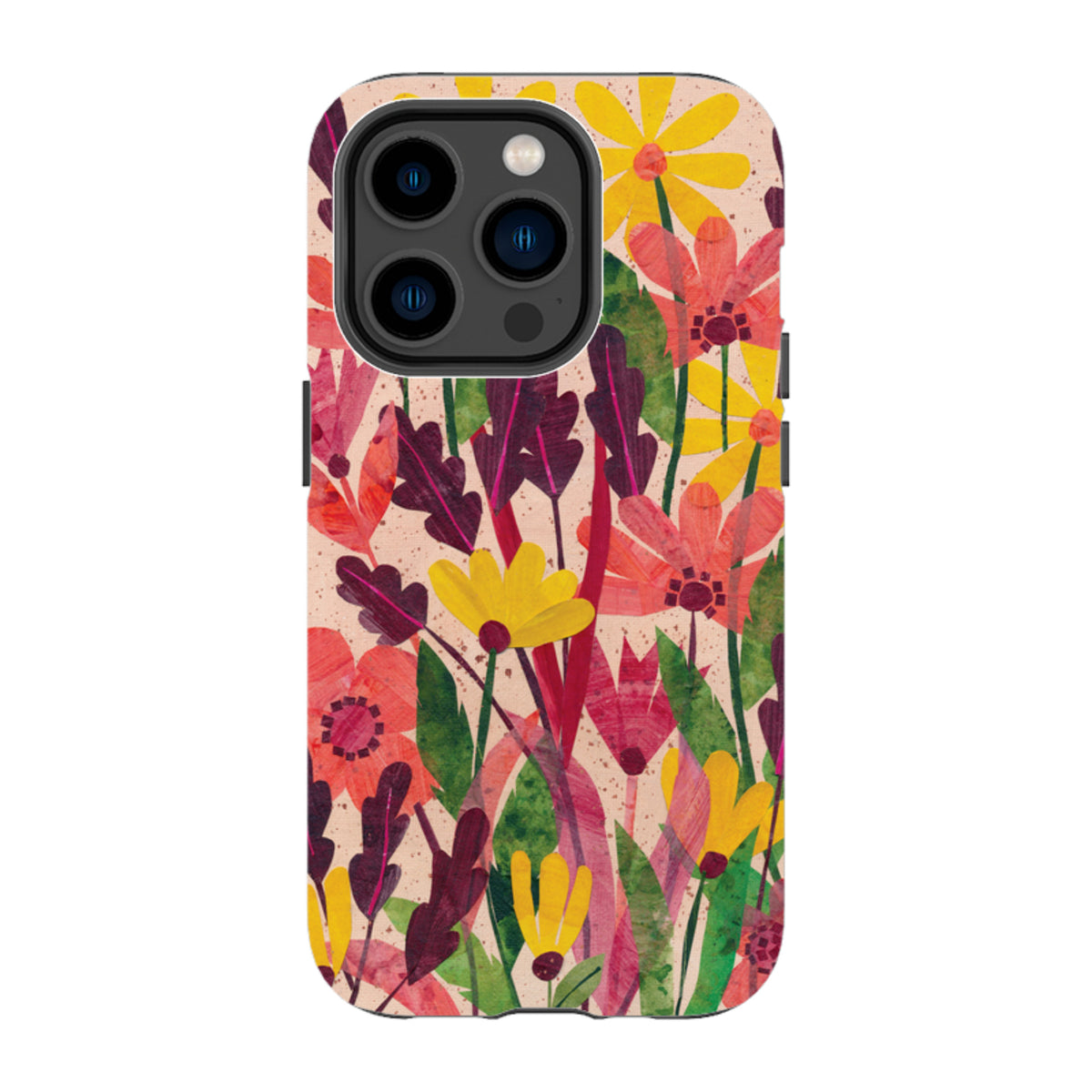 iPhone Tough Case - Dried Flowers By Tracey English
