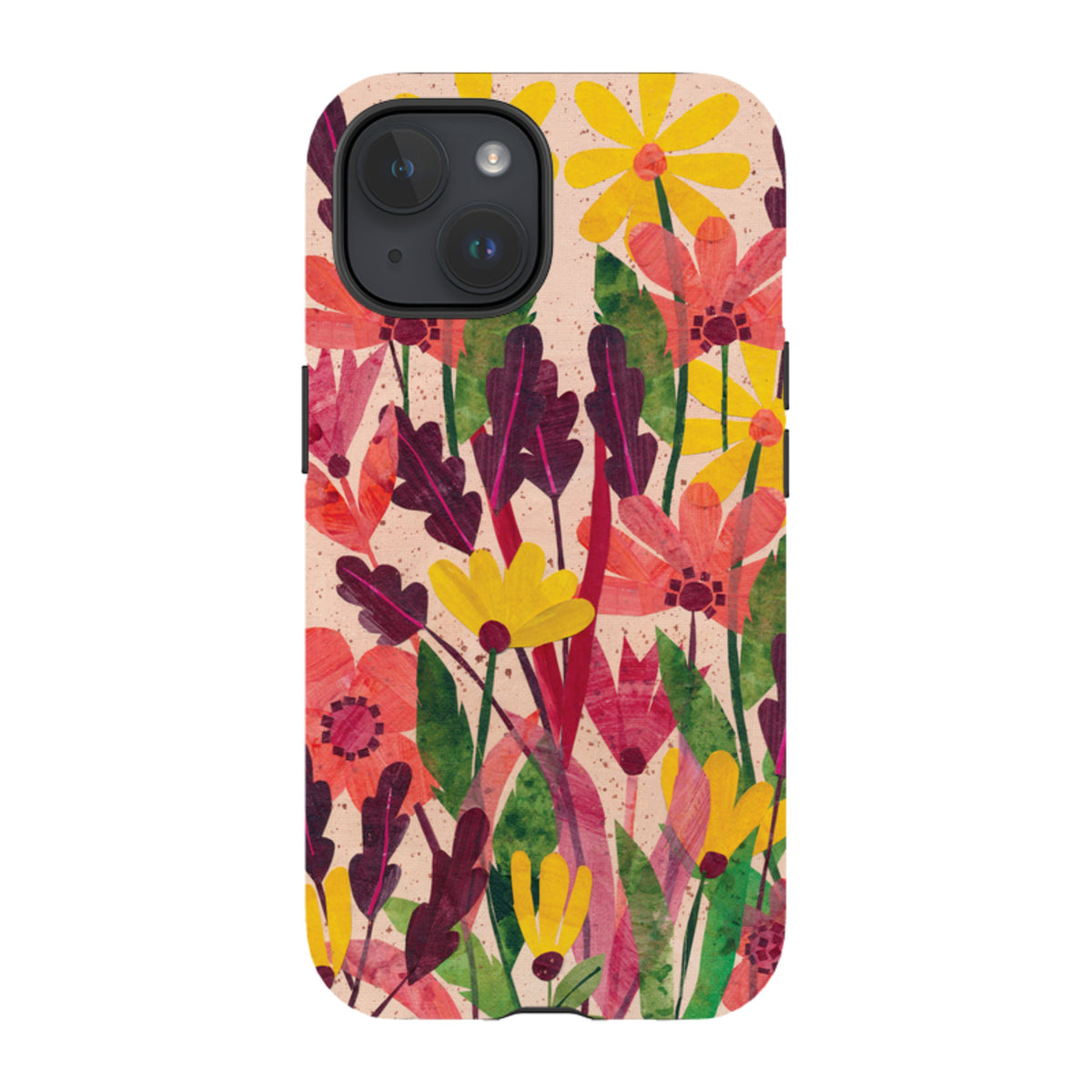 iPhone Tough Case - Dried Flowers By Tracey English