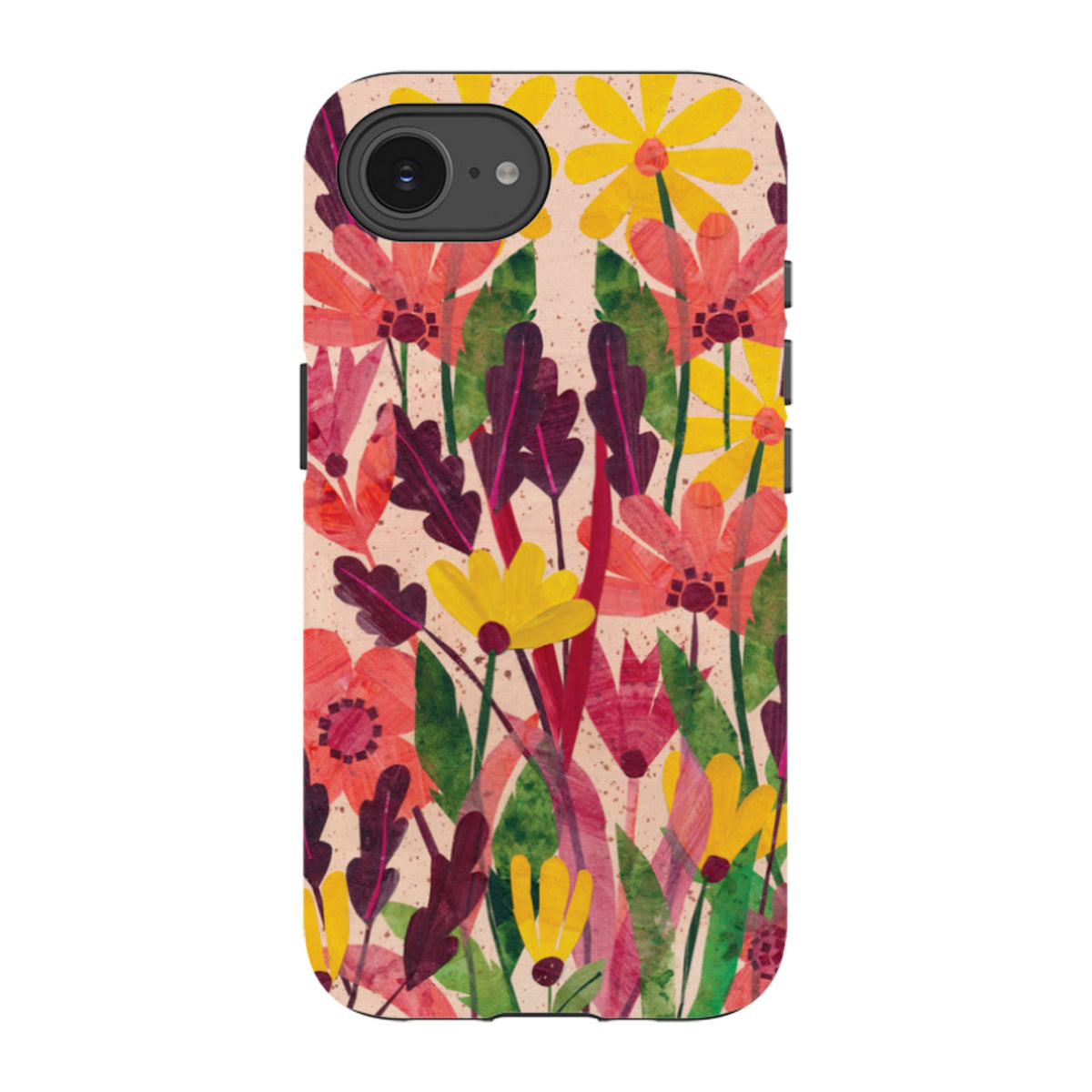 iPhone Tough Case - Dried Flowers By Tracey English