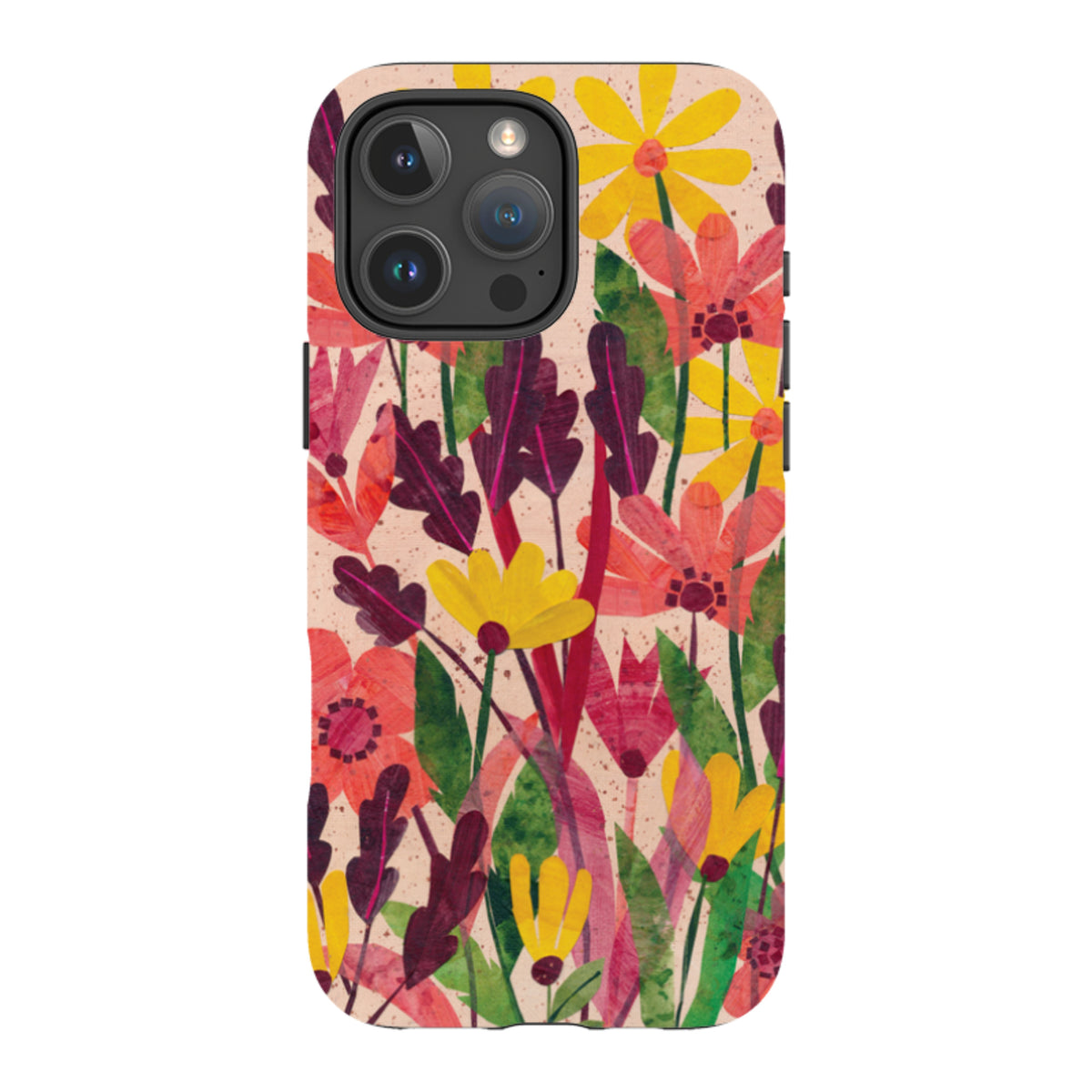 iPhone Tough Case - Dried Flowers By Tracey English