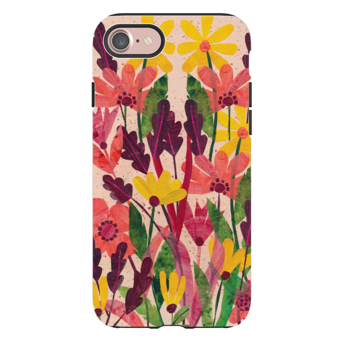 iPhone Tough Case - Dried Flowers By Tracey English