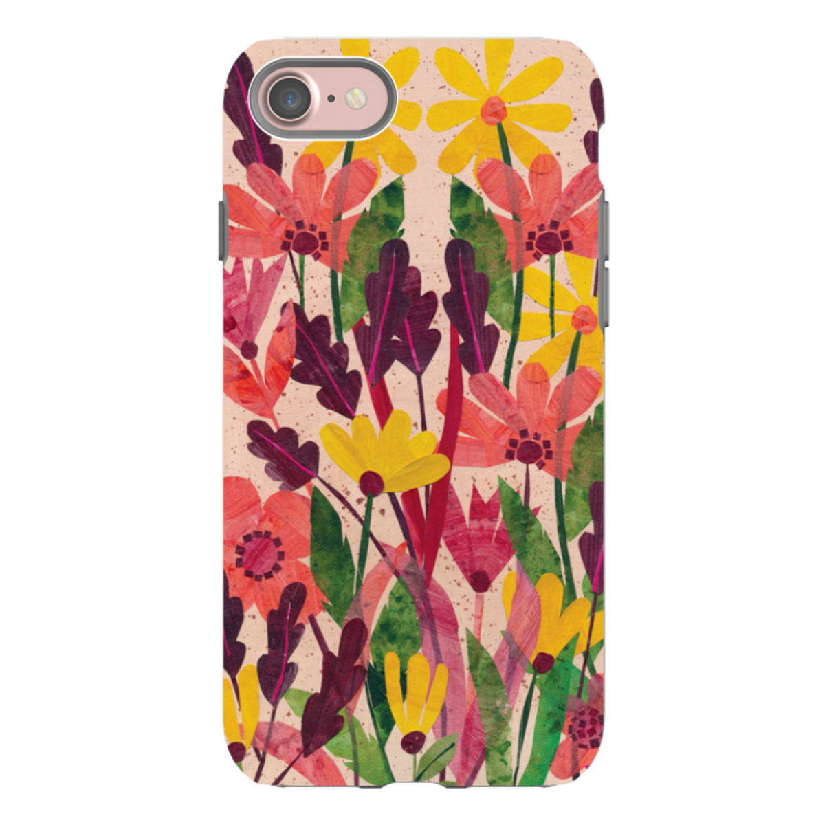 iPhone Tough Case - Dried Flowers By Tracey English