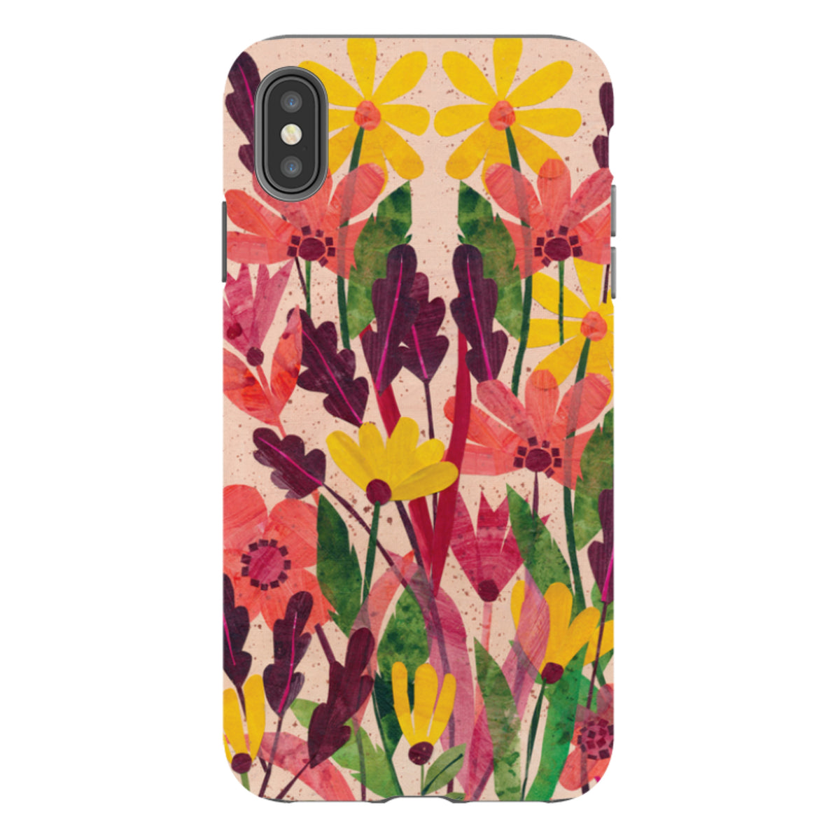 iPhone Tough Case - Dried Flowers By Tracey English