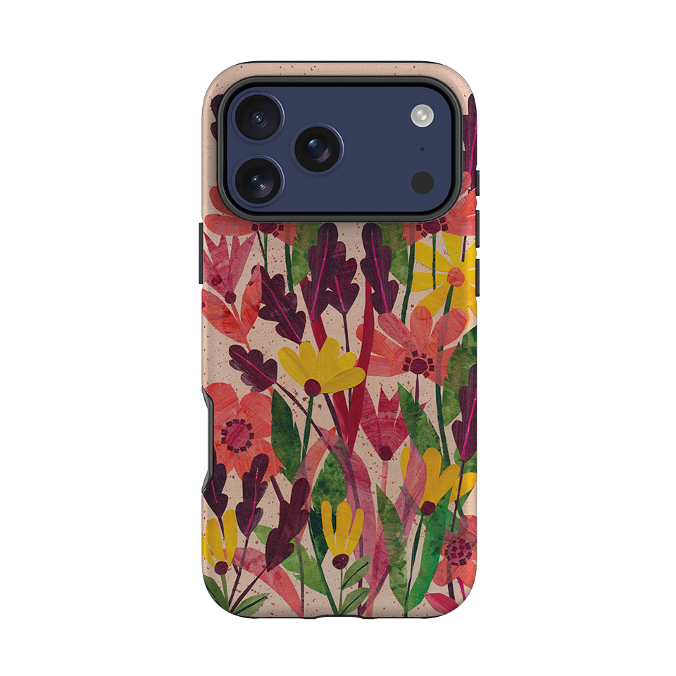 iPhone Tough Case - Dried Flowers By Tracey English
