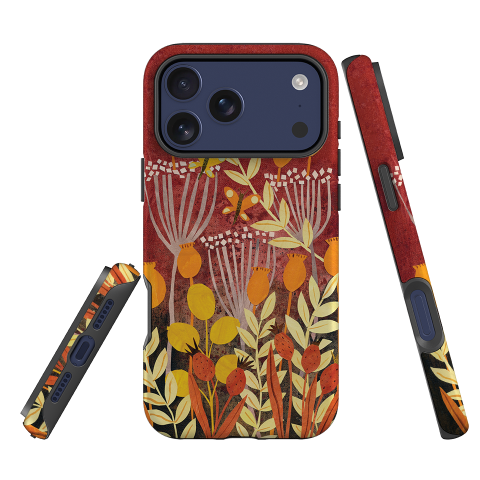 iPhone Tough Case - Dried Pods By Tracey English