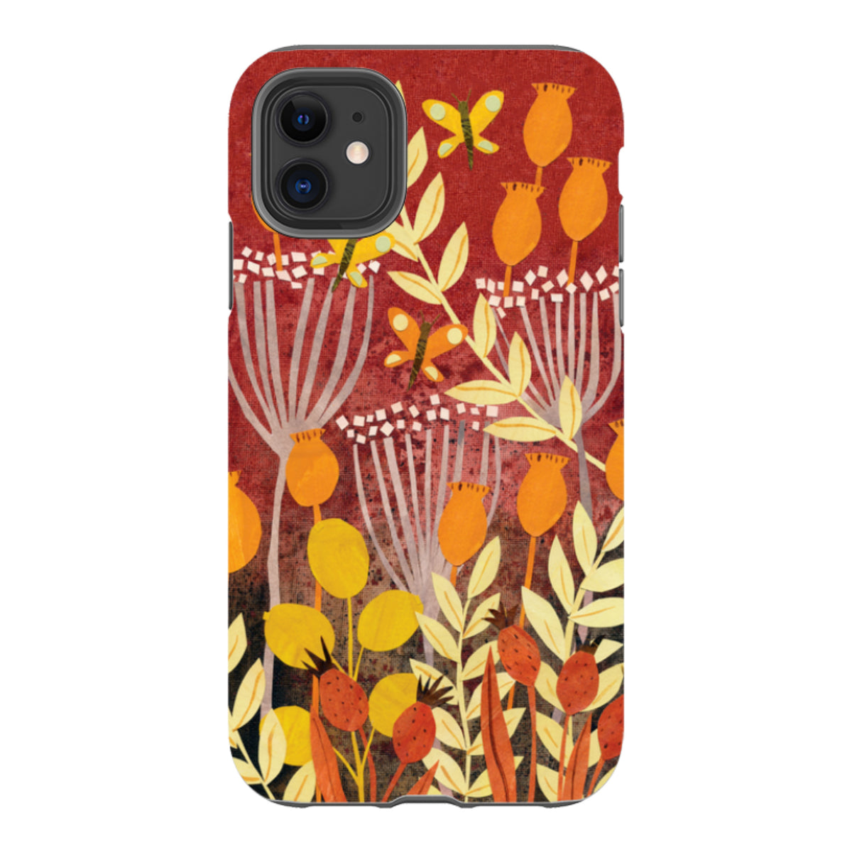 iPhone Tough Case - Dried Pods By Tracey English