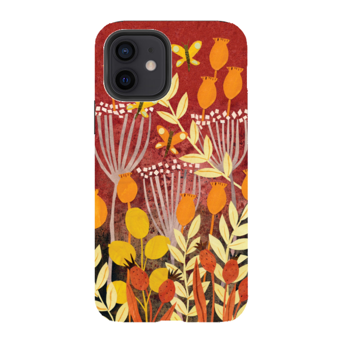 iPhone Tough Case - Dried Pods By Tracey English