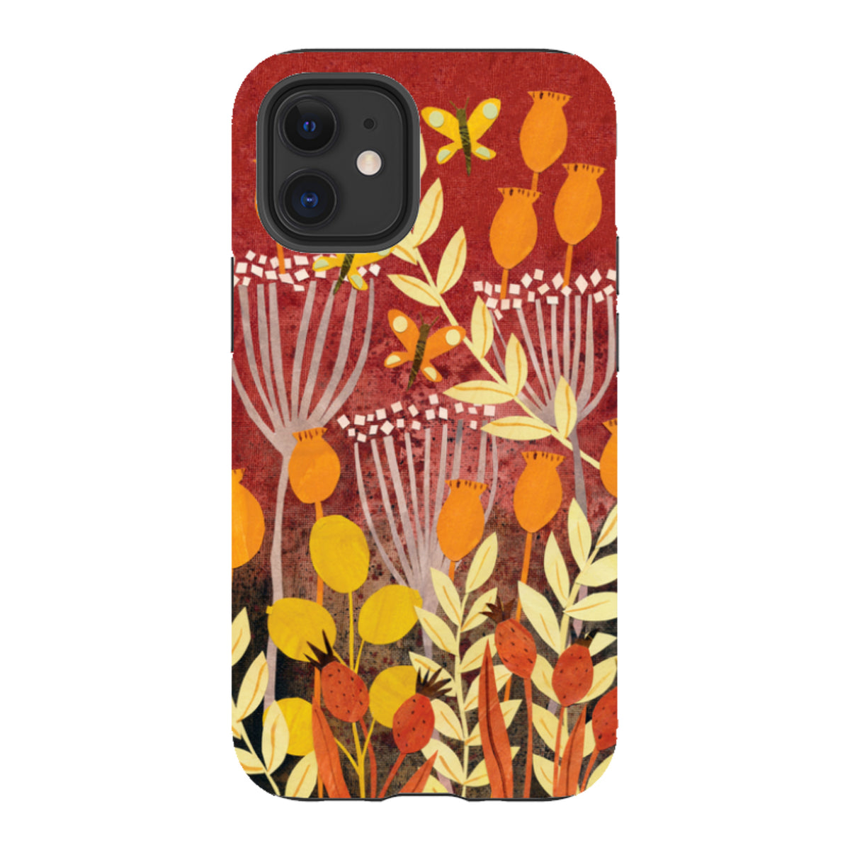 iPhone Tough Case - Dried Pods By Tracey English