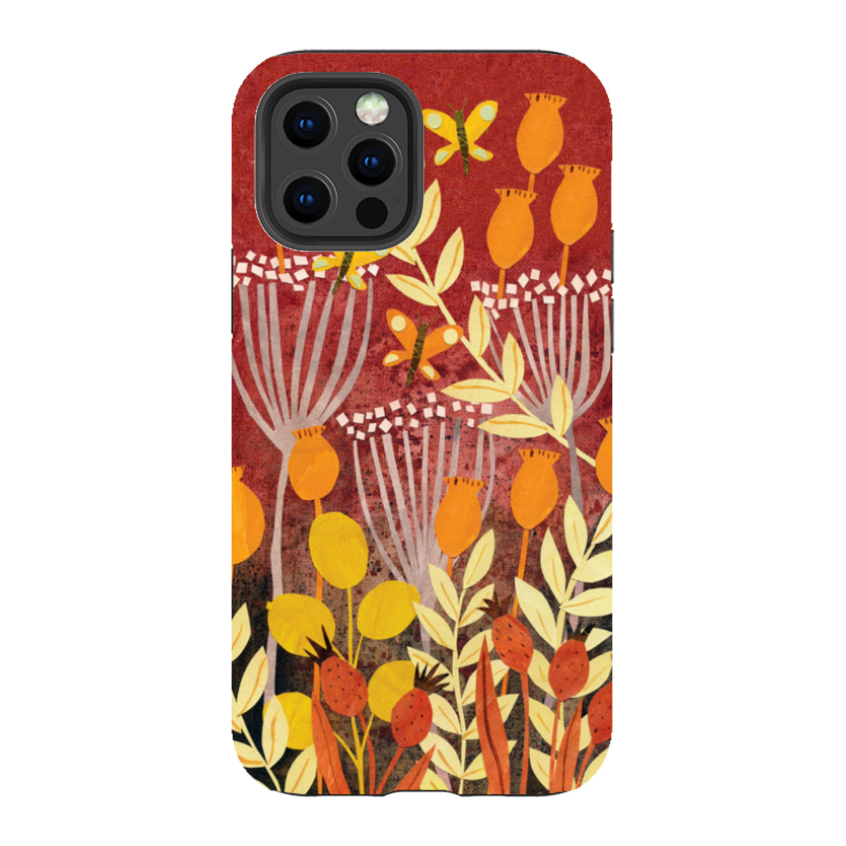 iPhone Tough Case - Dried Pods By Tracey English