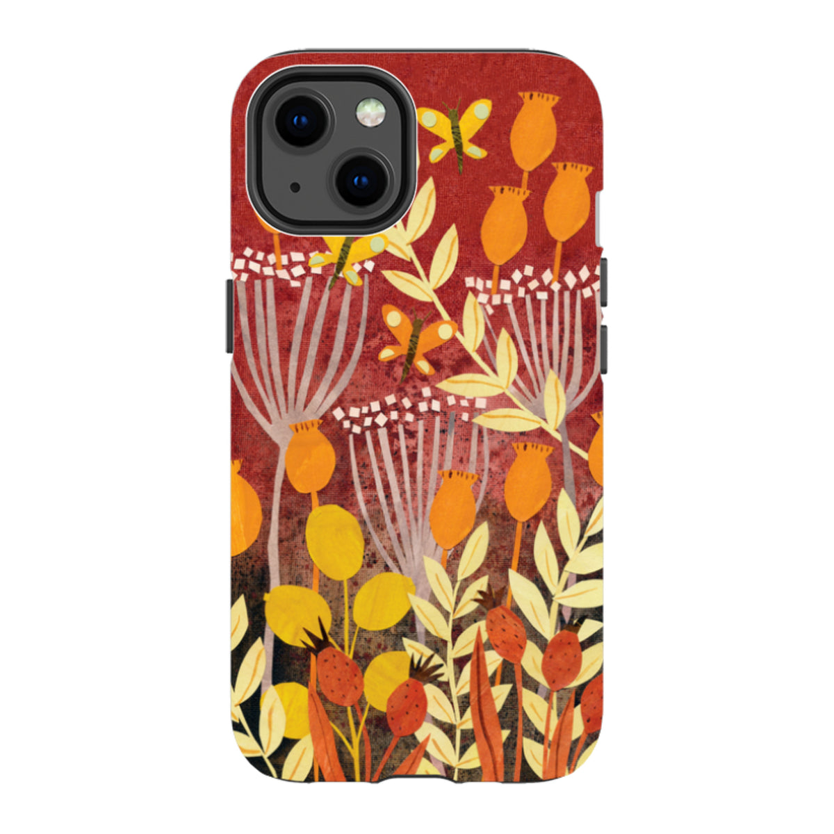 iPhone Tough Case - Dried Pods By Tracey English