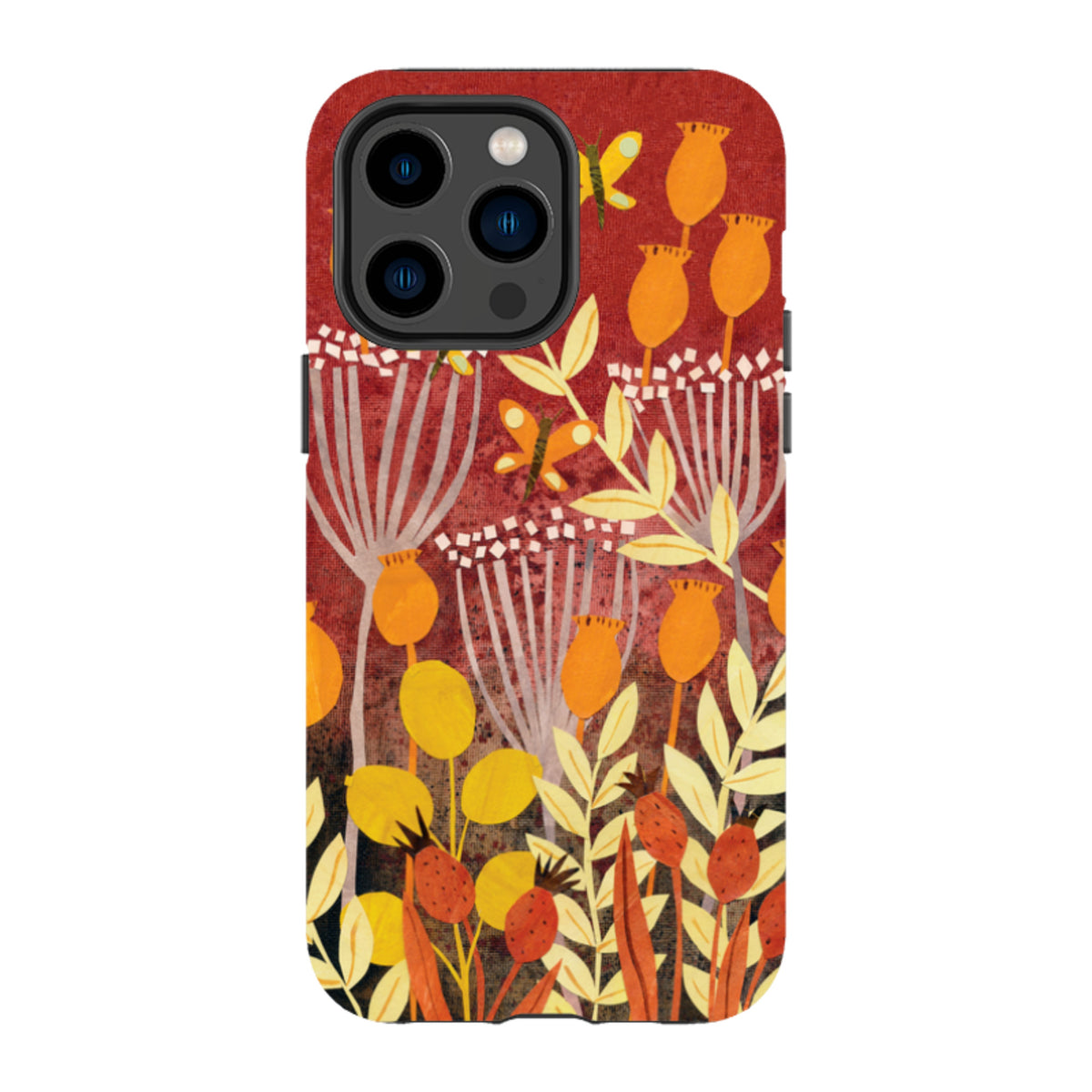 iPhone Tough Case - Dried Pods By Tracey English