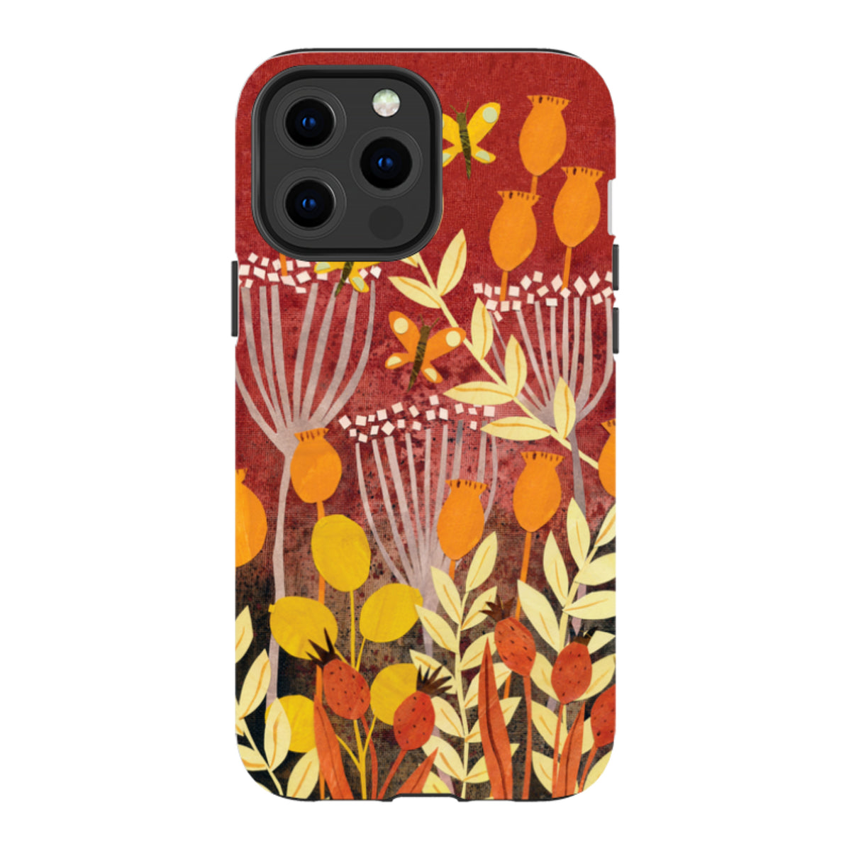 iPhone Tough Case - Dried Pods By Tracey English
