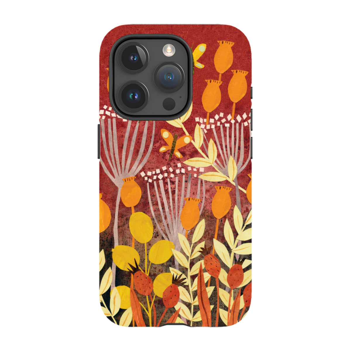 iPhone Tough Case - Dried Pods By Tracey English