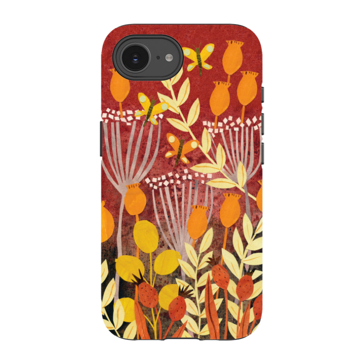 iPhone Tough Case - Dried Pods By Tracey English