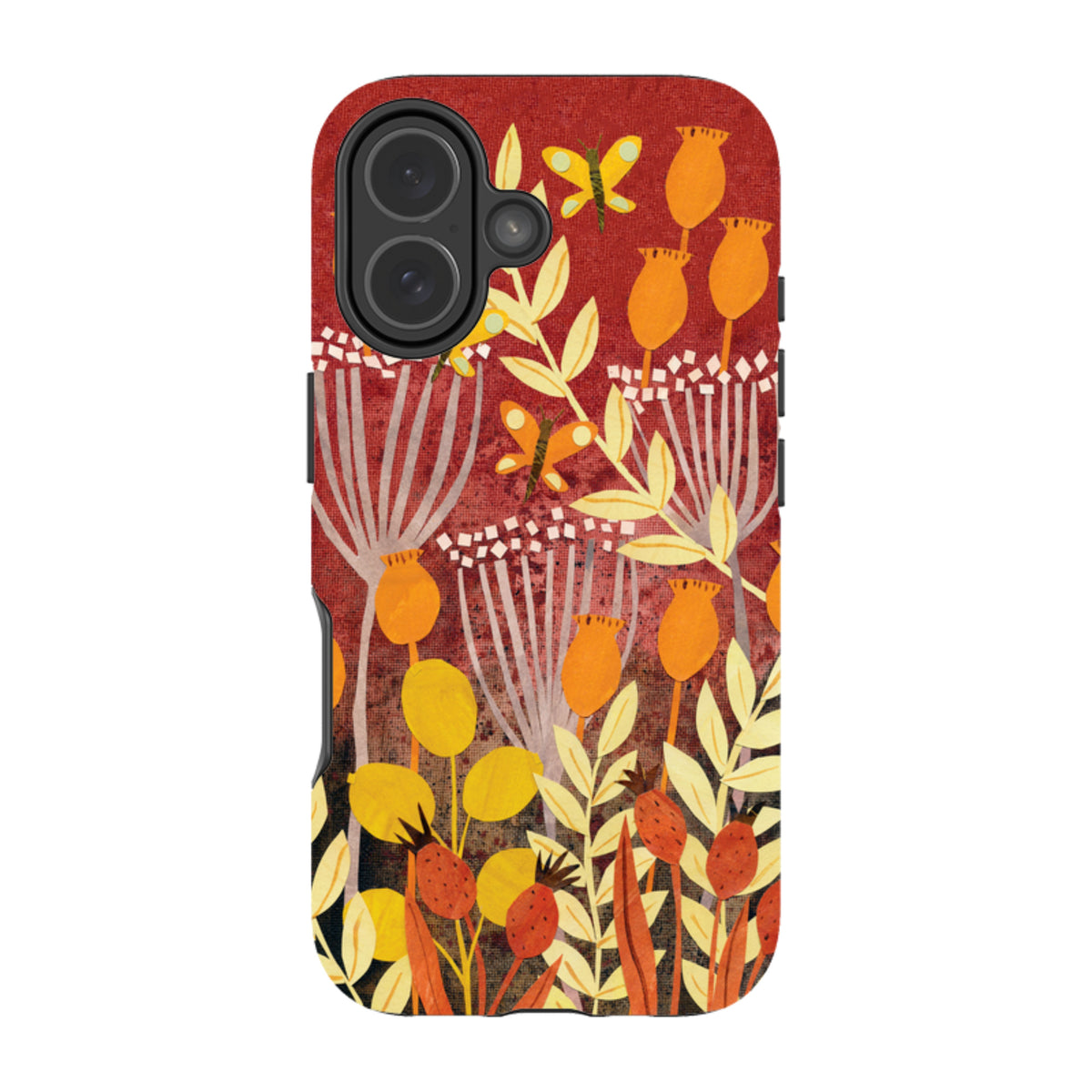 iPhone Tough Case - Dried Pods By Tracey English