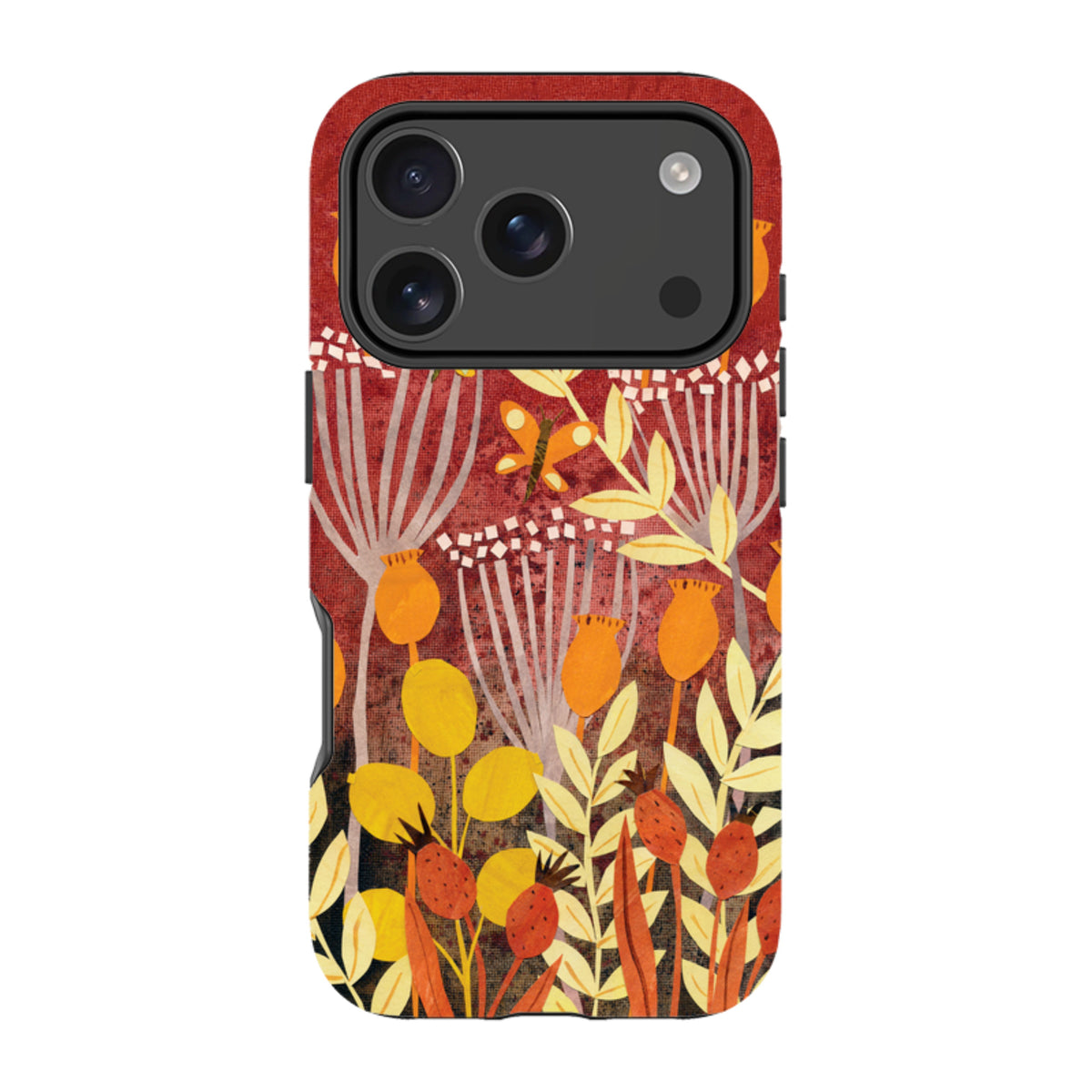 iPhone Tough Case - Dried Pods By Tracey English