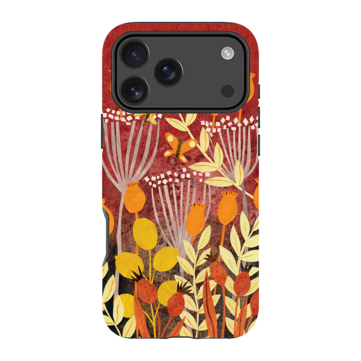 iPhone Tough Case - Dried Pods By Tracey English