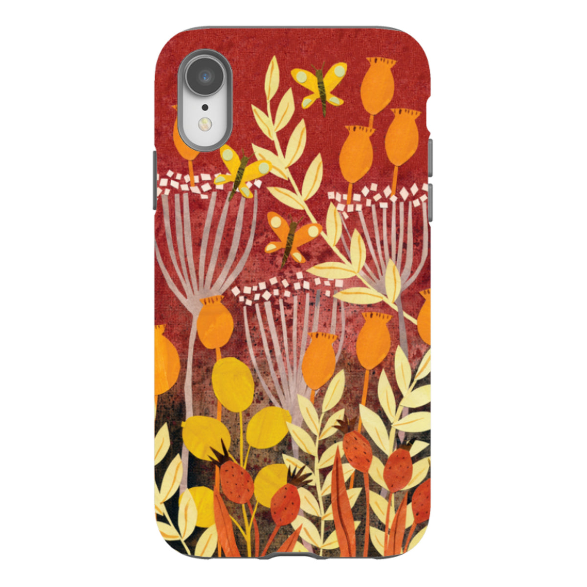 iPhone Tough Case - Dried Pods By Tracey English