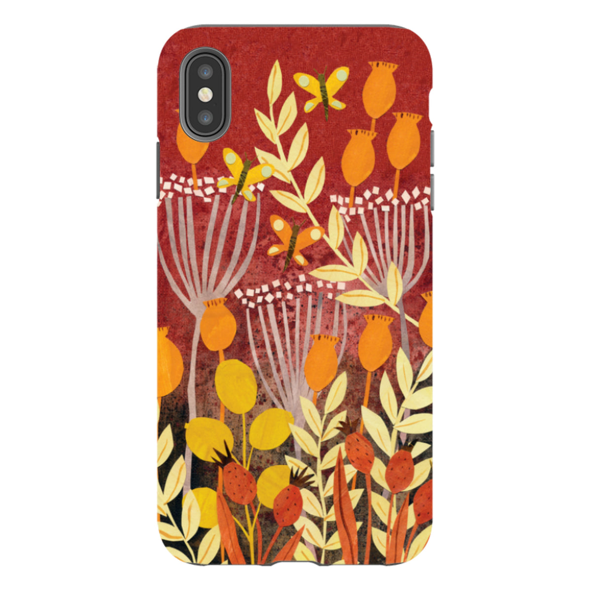 iPhone Tough Case - Dried Pods By Tracey English
